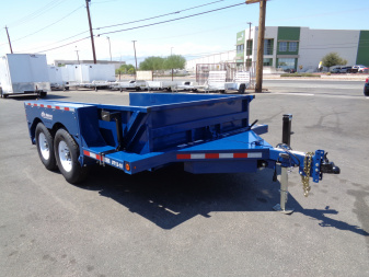 New 2025 AIR TOW * UT12-10 * 12Ft Drop Deck Equipment Trailer