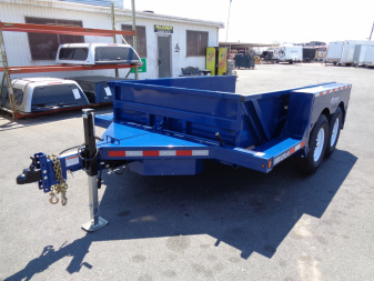 New 2025 AIR TOW * UT12-10 * 12Ft Drop Deck Equipment Trailer