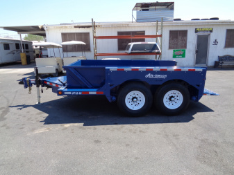 New 2025 AIR TOW * UT12-10 * 12Ft Drop Deck Equipment Trailer
