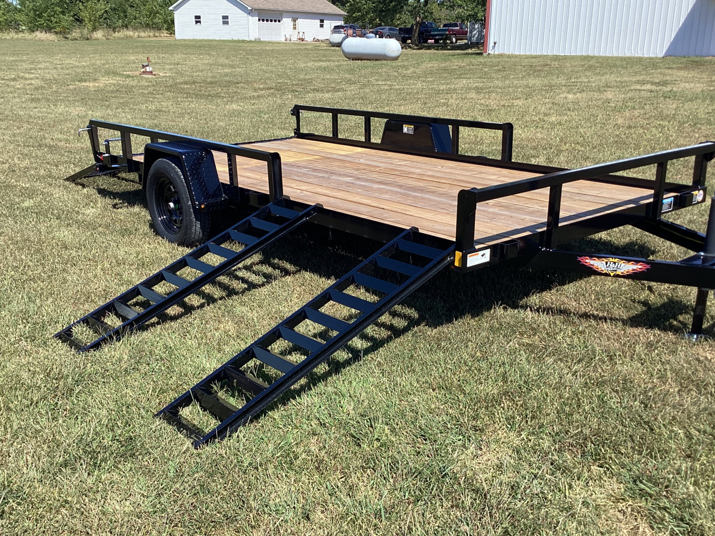 New 2026 H&H Trailers 82X14 ATV Trailer, 3K