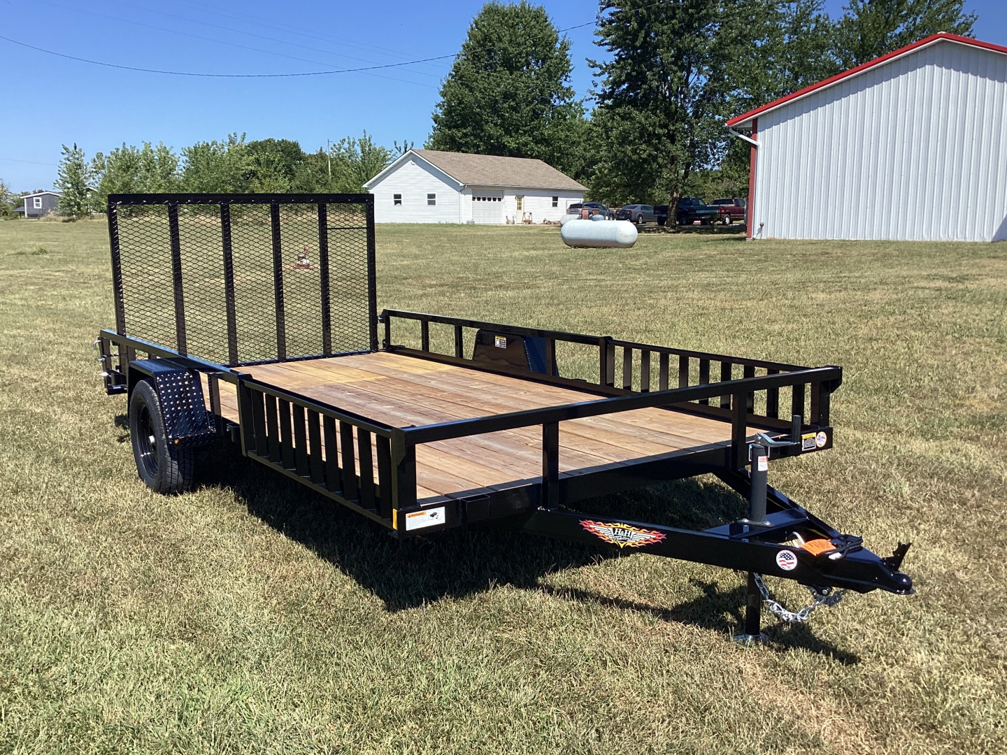 New 2026 H&H Trailers 82X14 ATV Trailer, 3K