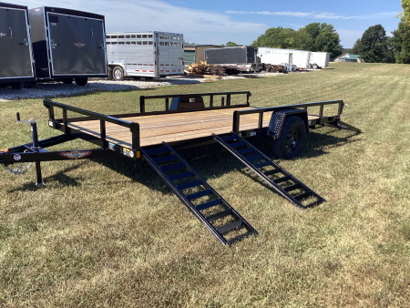 New 2026 H&H Trailers 82X14 ATV Trailer, 3K