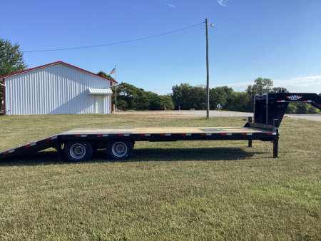 New 2026 H&H Trailers 21+9 Hydraulic Dove GN Deckover Trailer, 25.9K