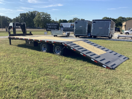 New 2026 H&H Trailers 21+9 Hydraulic Dove GN Deckover Trailer, 25.9K