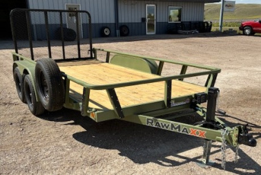New 2026 RawMaxx UTX1477BP7K Utility Trailer