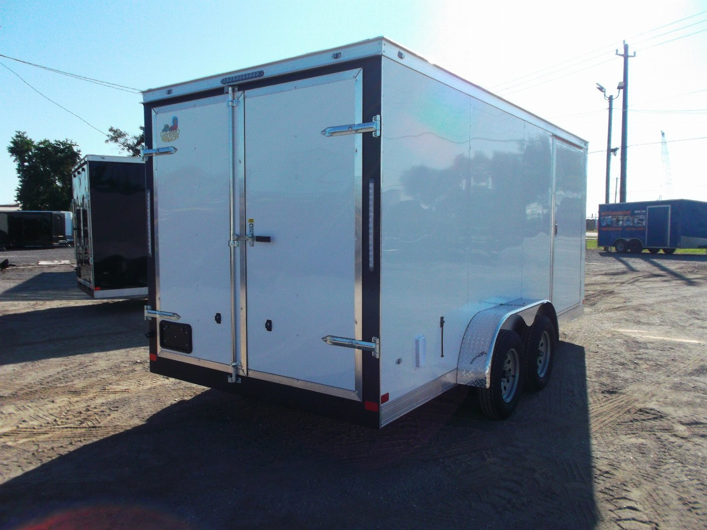 New 2026 Covered Wagon Trailers 7x16 Cargo Trailer / Enclosed Trailer ...