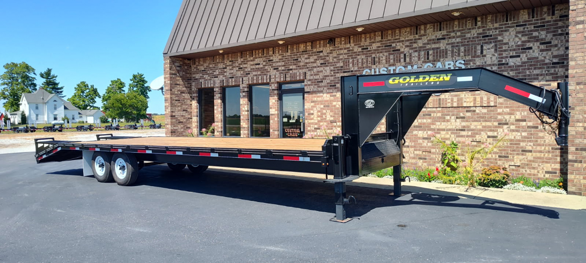New 2026 Golden Trailers 25+5 14K Gooseneck Flatbed Trailer
