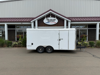 New Pace American 8'6  x 16' Enclosed Landscape Trailer 9.9K