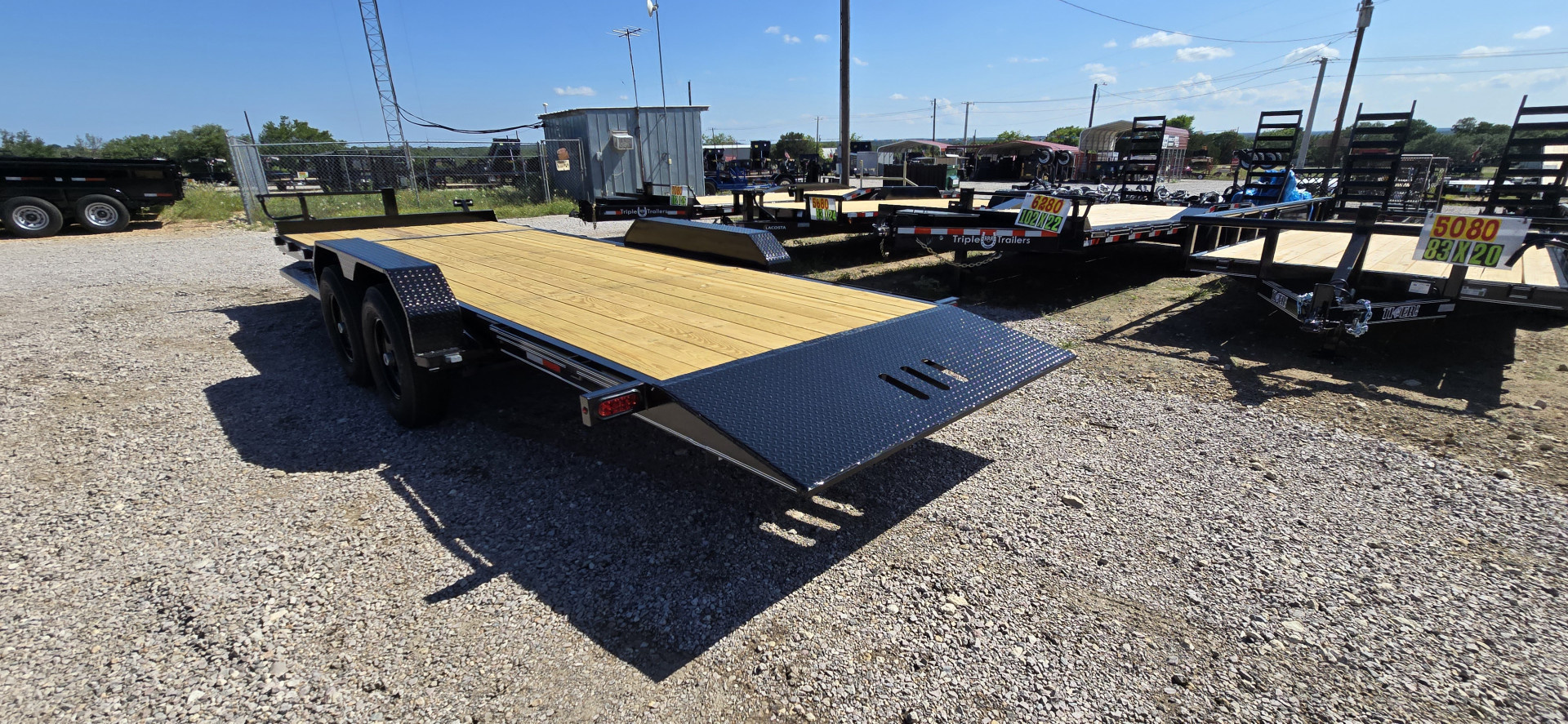 New 2025 AMW - Tilt Equipment Trailer 83"x22'