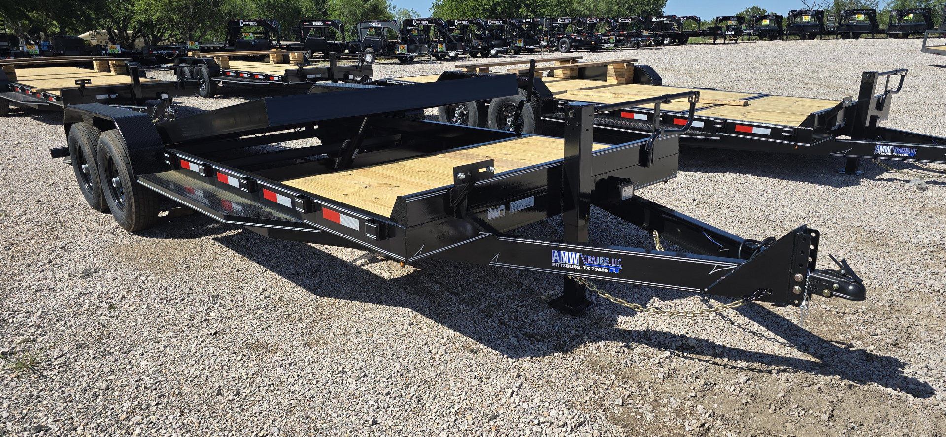New 2025 AMW - Tilt Equipment Trailer 83"x22'