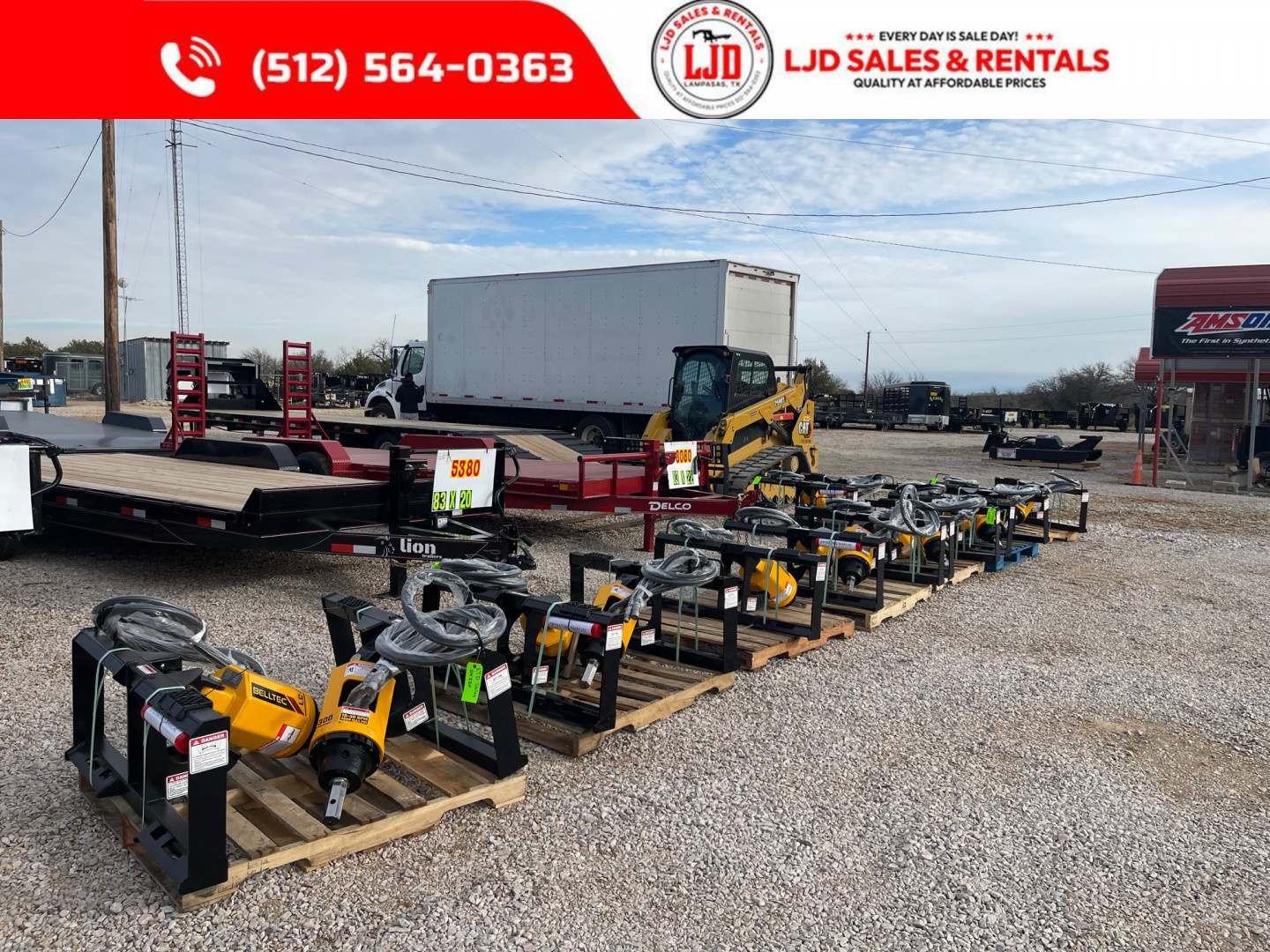 New 2025 AMW - Tilt / Equipment Trailer