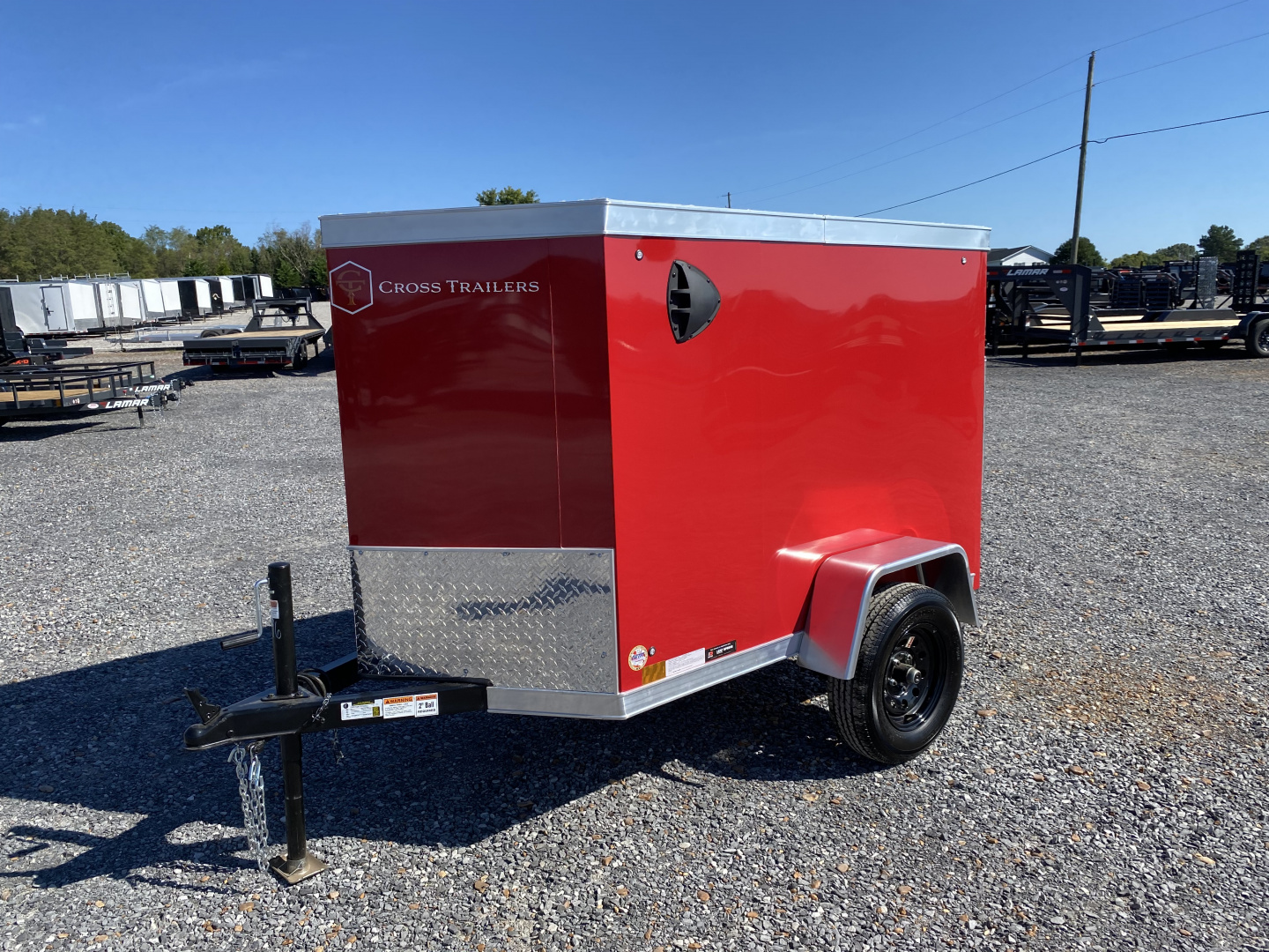 New 2026 Cross Trailers 4'X6' Enclosed Trailer