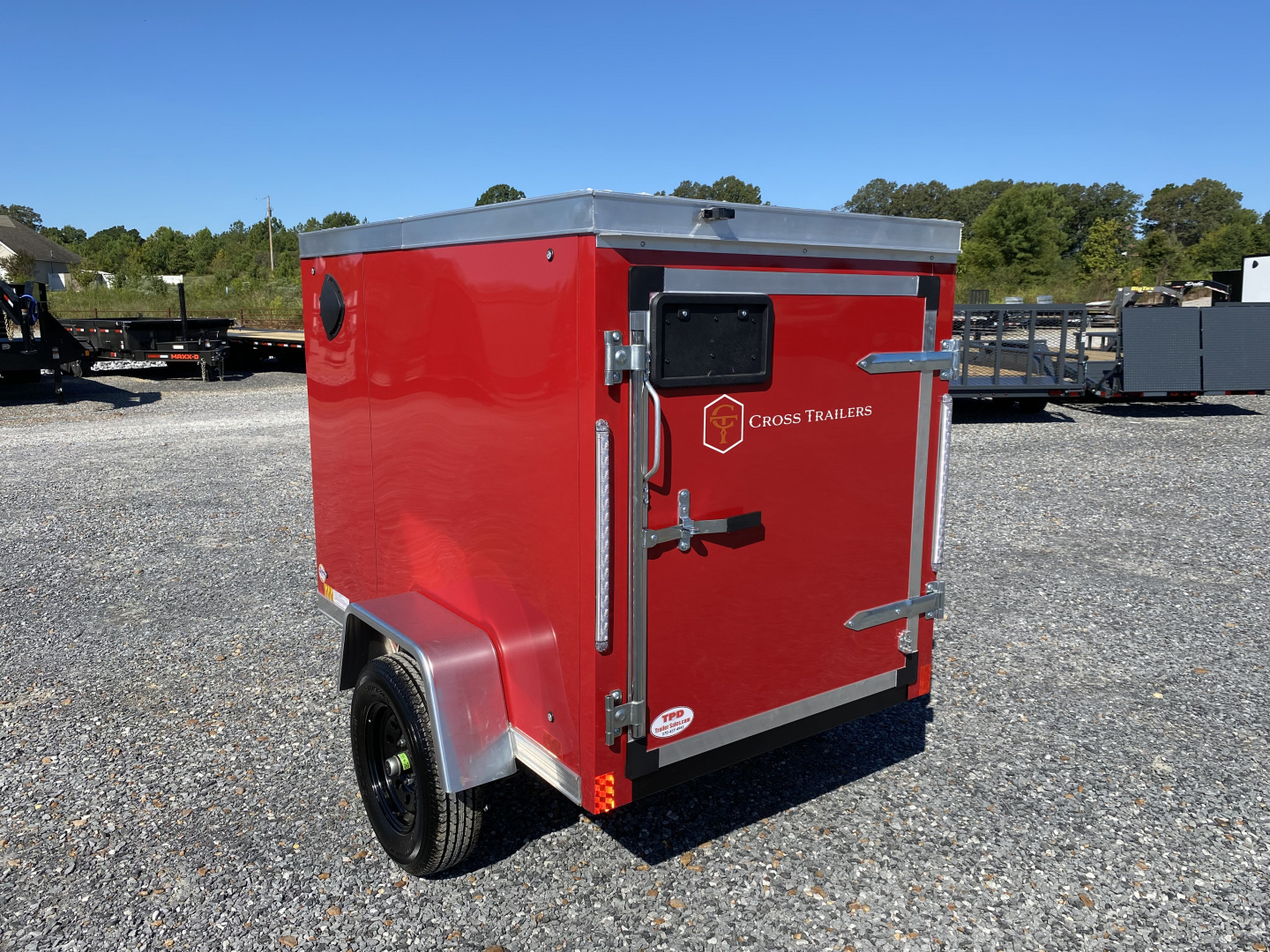 New 2026 Cross Trailers 4'X6' Enclosed Trailer