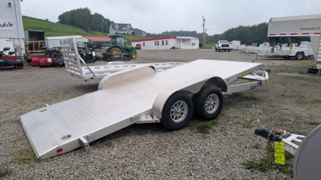 New 2026 Aluma 16' (20  Stationary + 16' TILT) Tilt Trailer (Car Hauler)