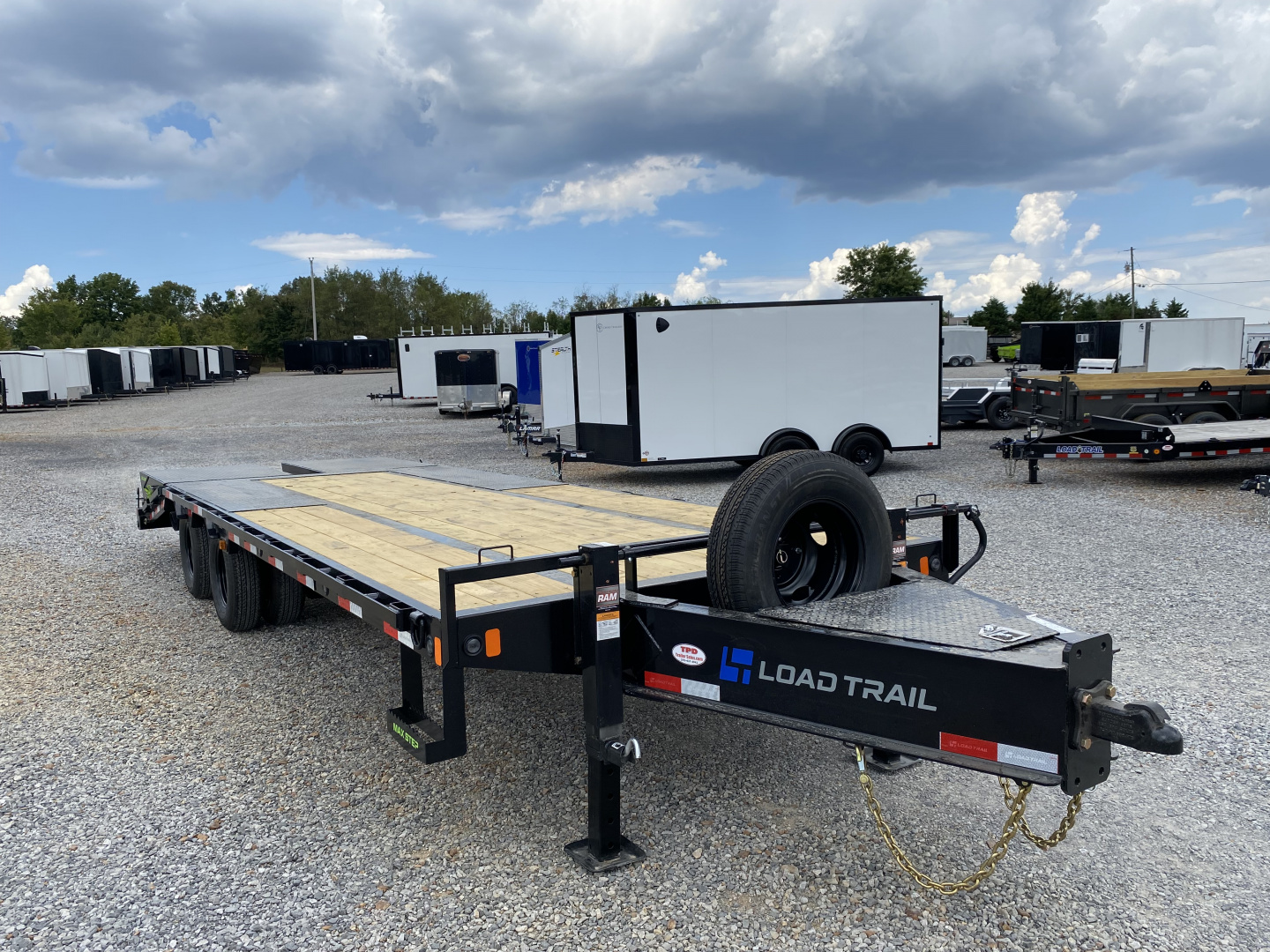 New 2026 Load Trail 102" X 25' 22k Deckover Equipment Trailer