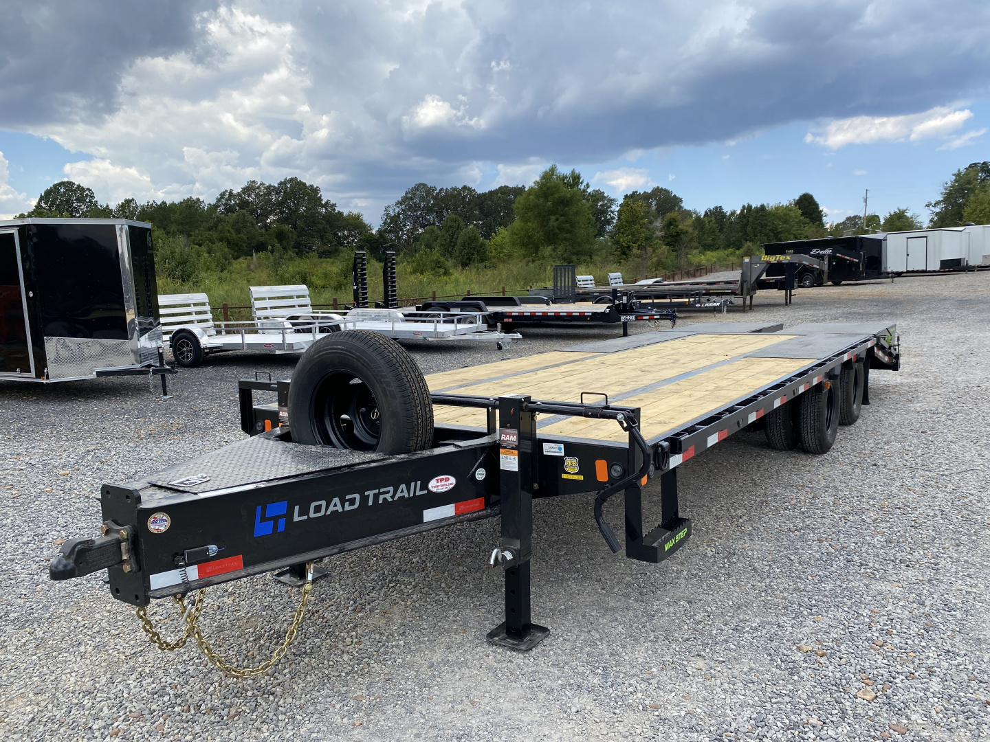 New 2026 Load Trail 102" X 25' 22k Deckover Equipment Trailer