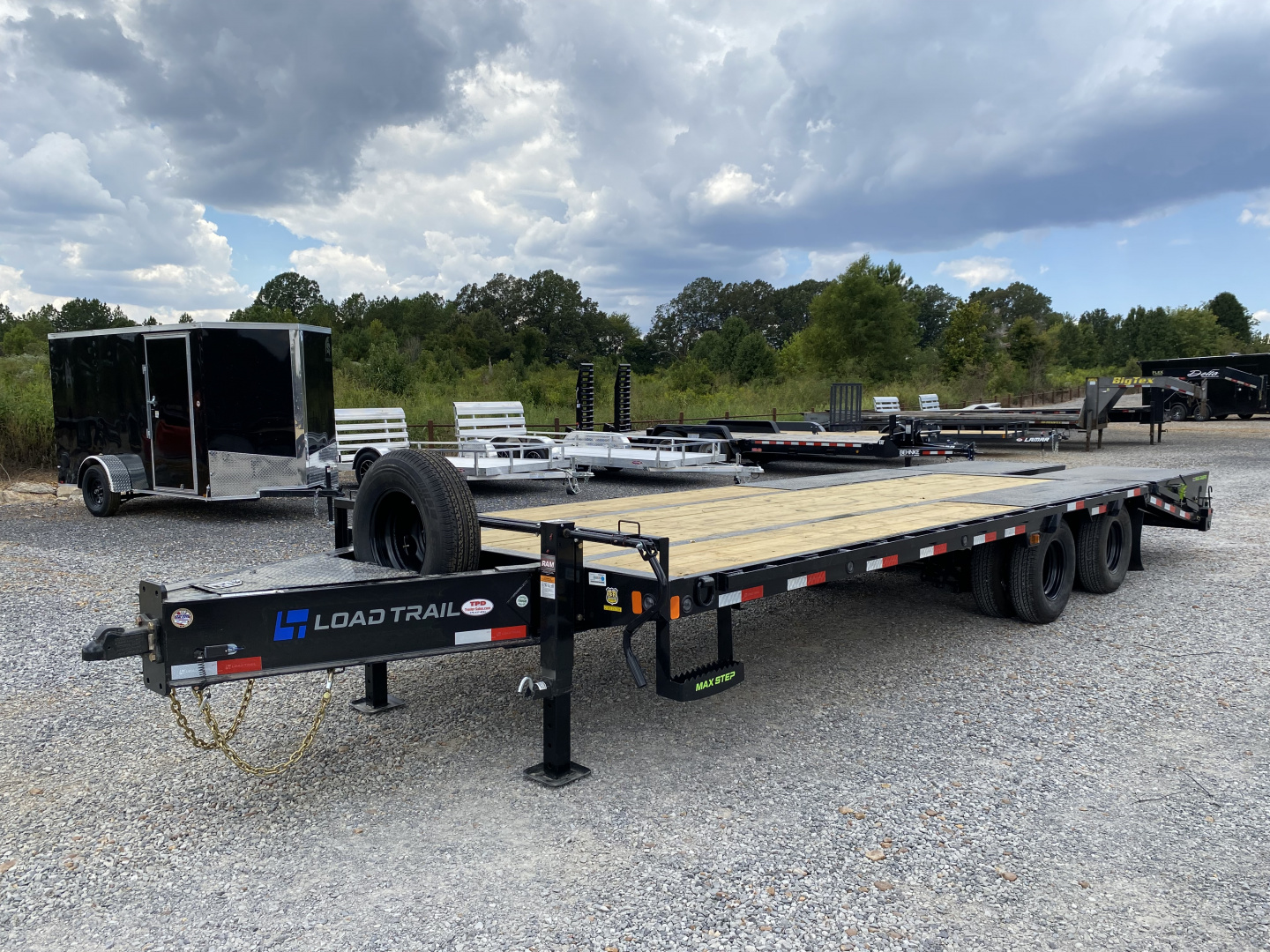 New 2026 Load Trail 102" X 25' 22k Deckover Equipment Trailer