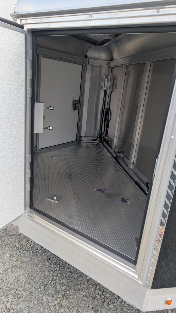 New 2026 Aluma 20' (20" Stationary + 20' Tilt) HD XL Executive Tilt Trailer w/ Cargo Box