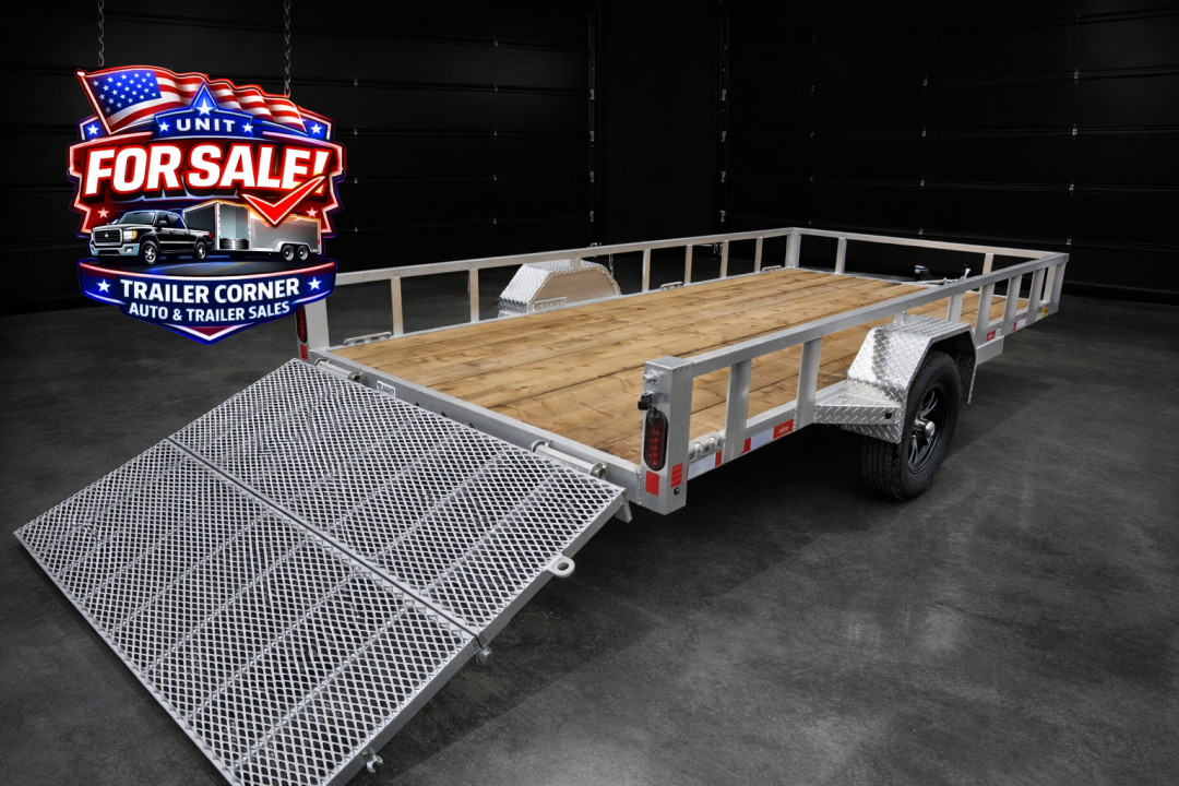 New 2026 Nordtek 77X14 - ALUMINUM Utility Trailer
