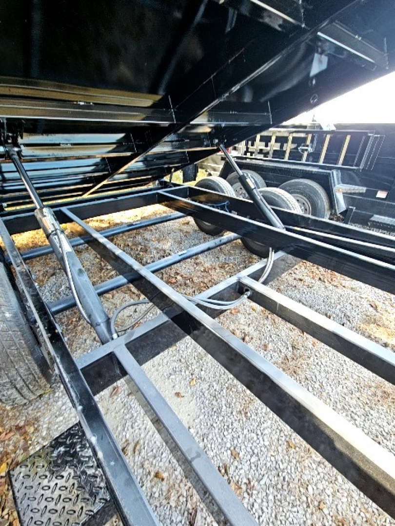 New 2025 Pratt Industries 83" x 14' 14K Dual Ram Dump Trailer