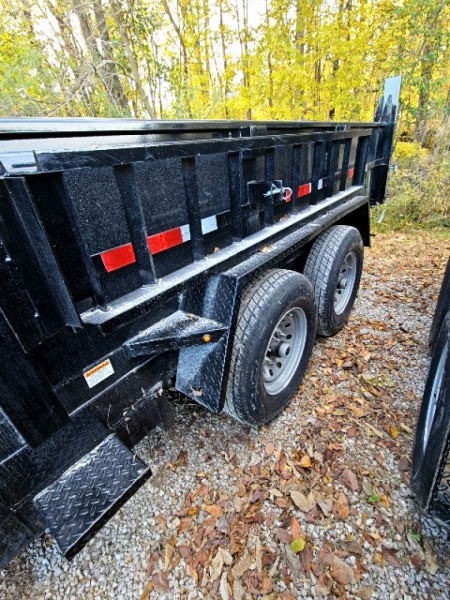 New 2025 Pratt Industries 83" x 14' 14K Dual Ram Dump Trailer