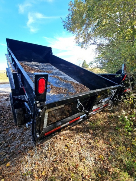 New 2025 Pratt Industries 83" x 14' 14K Dual Ram Dump Trailer