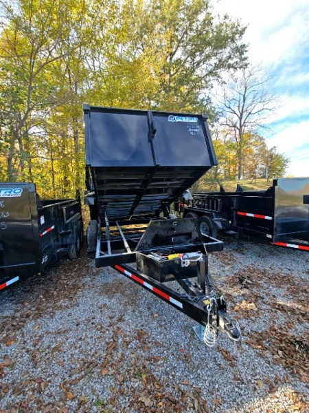 New 2025 Pratt Industries 83" x 14' 14K Dual Ram Dump Trailer