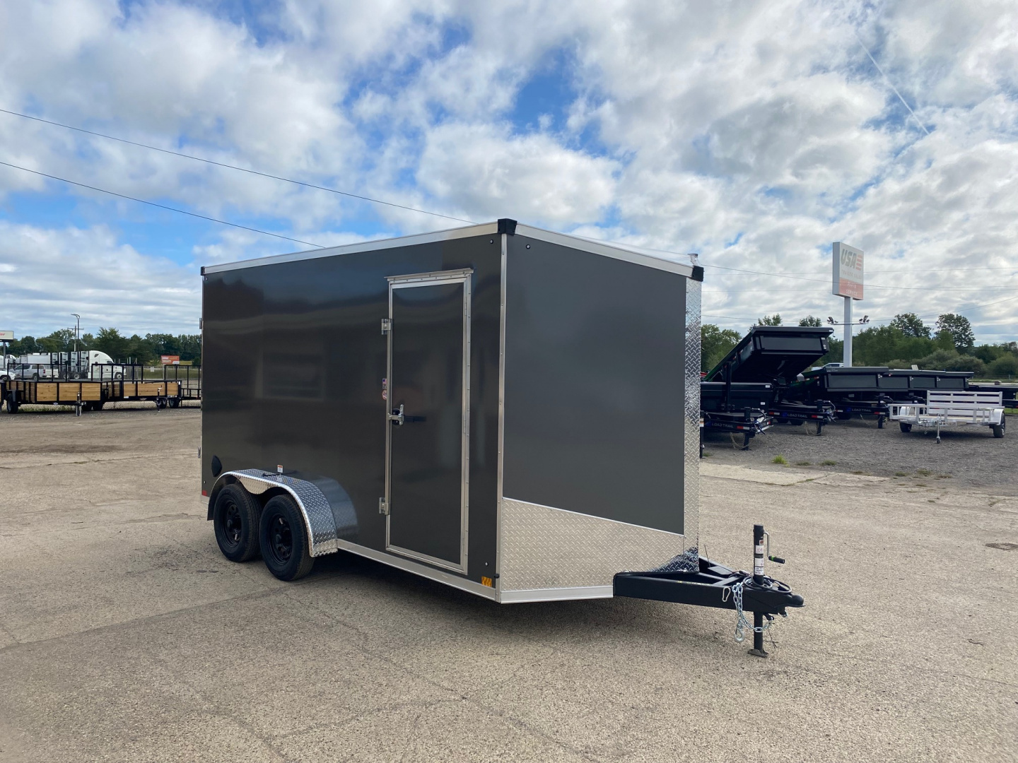 New 2026 Stealth Trailers 7x14 Titan 7k w/Ramp Door and 7ft Interior Height Cargo / Enclosed Trailer