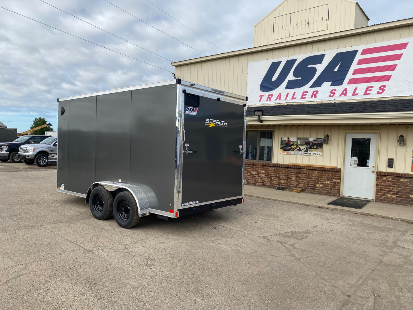 New 2026 Stealth Trailers 7x14 Titan 7k w/Ramp Door and 7ft Interior Height Cargo / Enclosed Trailer