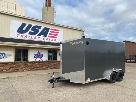 New 2026 Stealth Trailers 7x14 Titan 7k w/Ramp Door and 7ft Interior Height Cargo / Enclosed Trailer
