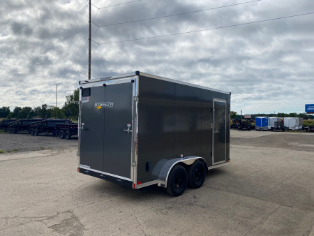 New 2026 Stealth Trailers 7x14 Titan 7k w/Ramp Door and 7ft Interior Height Cargo / Enclosed Trailer
