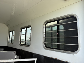 Used 2006 Bison Trailers 3H 10'Living Quarters Horse Trailer
