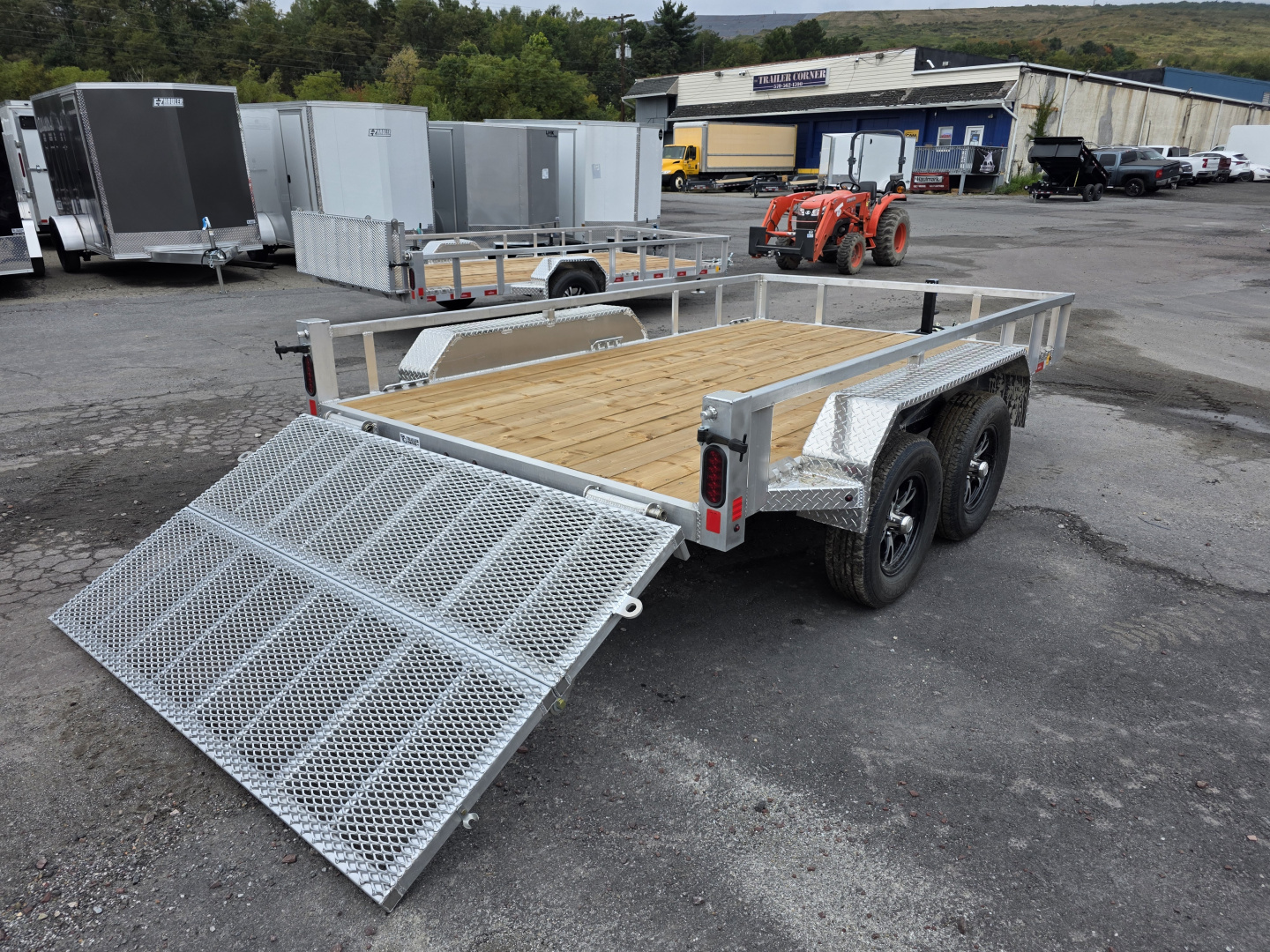 New 2026 Nordtek 82X12 7K - ALUMINUM Utility Trailer