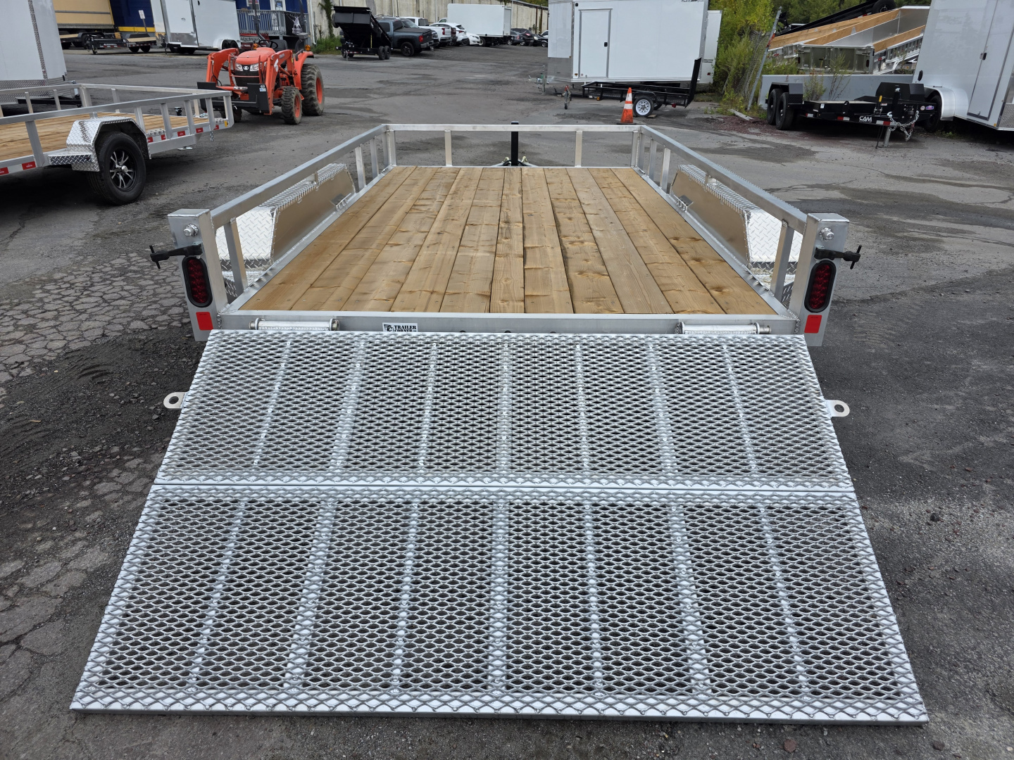 New 2026 Nordtek 82X12 7K - ALUMINUM Utility Trailer