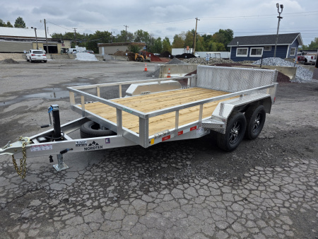 New 2026 Nordtek 82X12 7K - ALUMINUM Utility Trailer