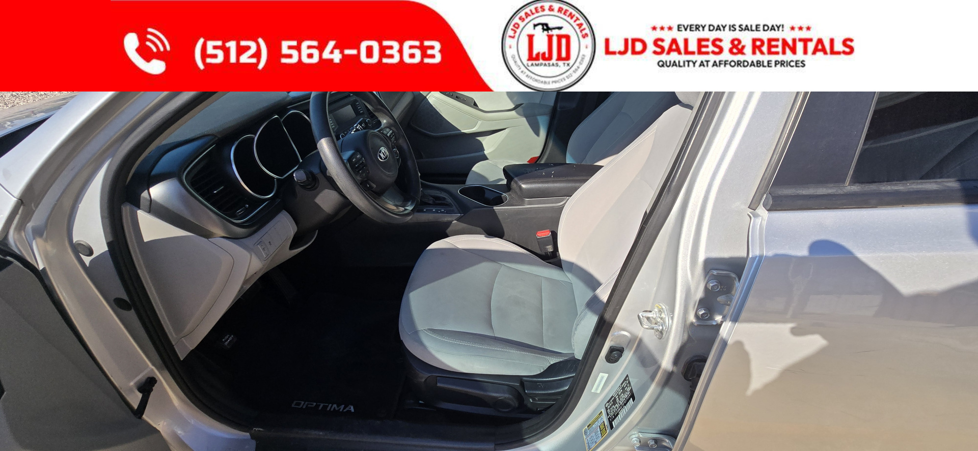 Used 2015 KIA Optima LX - 48,243 Miles