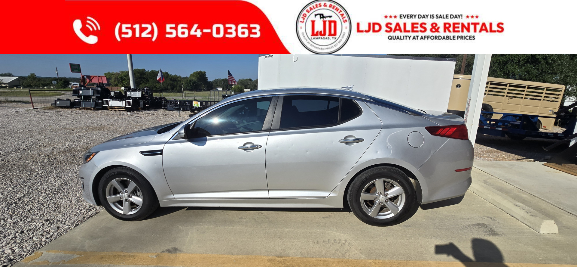 Used 2015 KIA Optima LX - 48,243 Miles