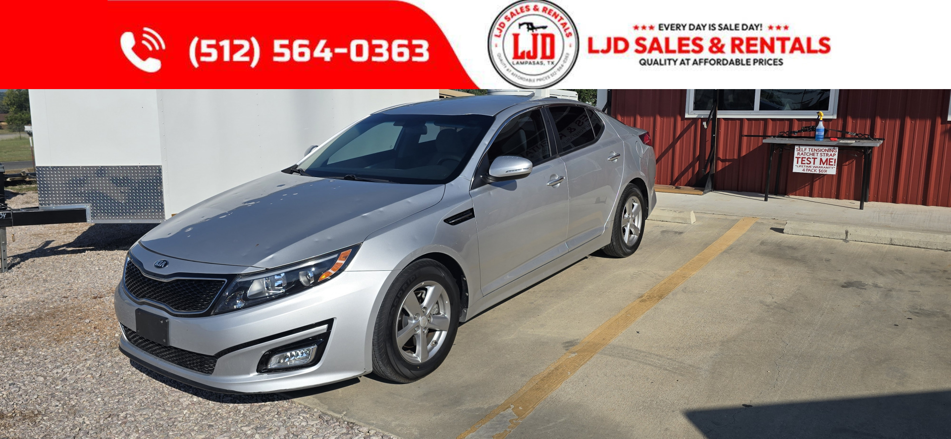 Used 2015 KIA Optima LX - 48,243 Miles