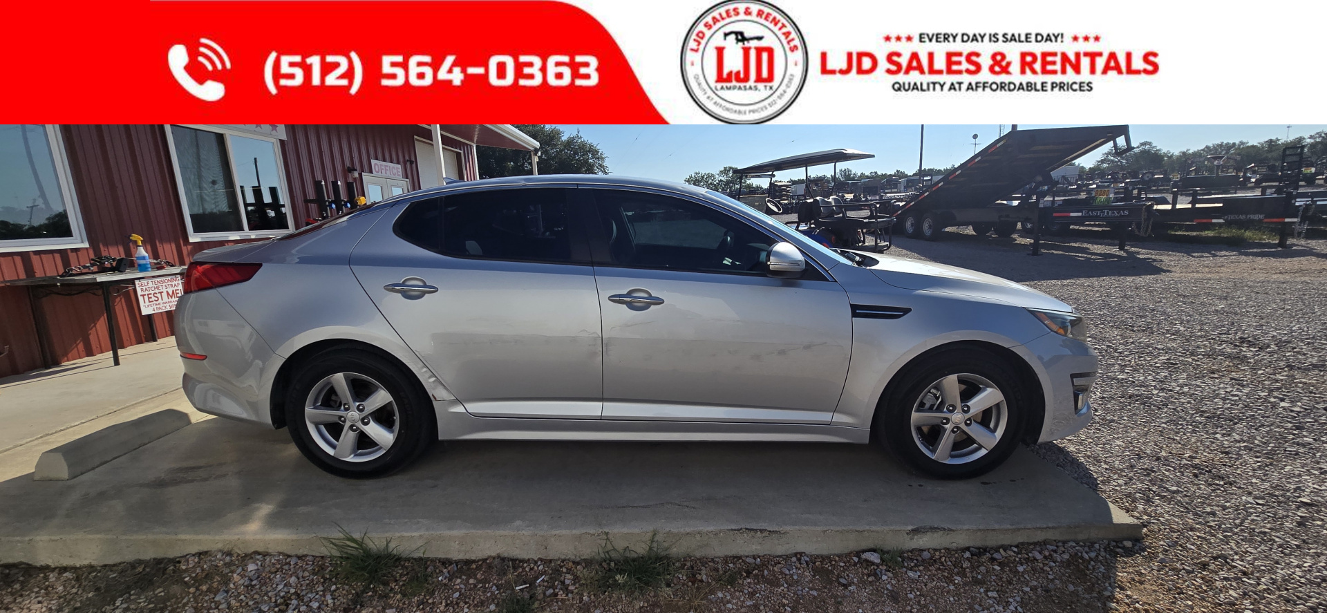 Used 2015 KIA Optima LX - 48,243 Miles
