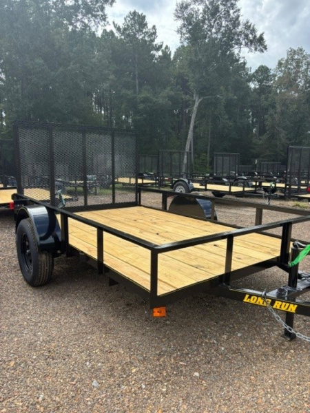 New 2025 Long Run Trailers 6'4''x10' Single Axle Utility Trailer