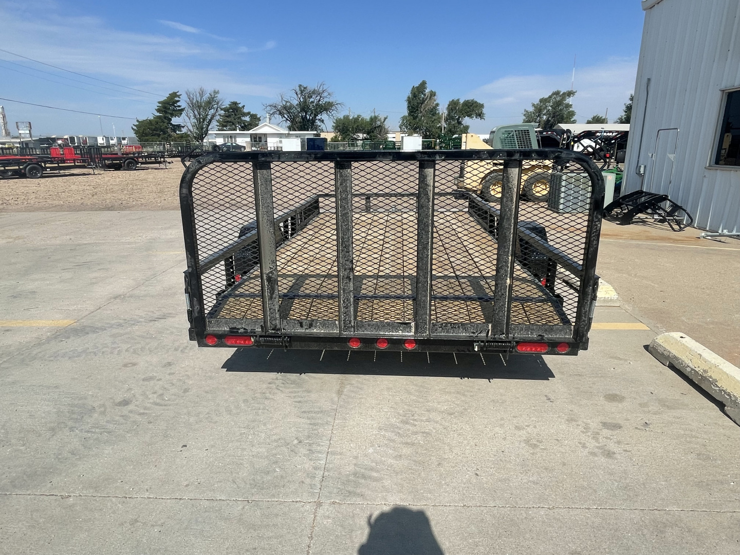 New 2026 PJ Trailer 14' x 83" With ATV Ramps Utility Trailer U8141