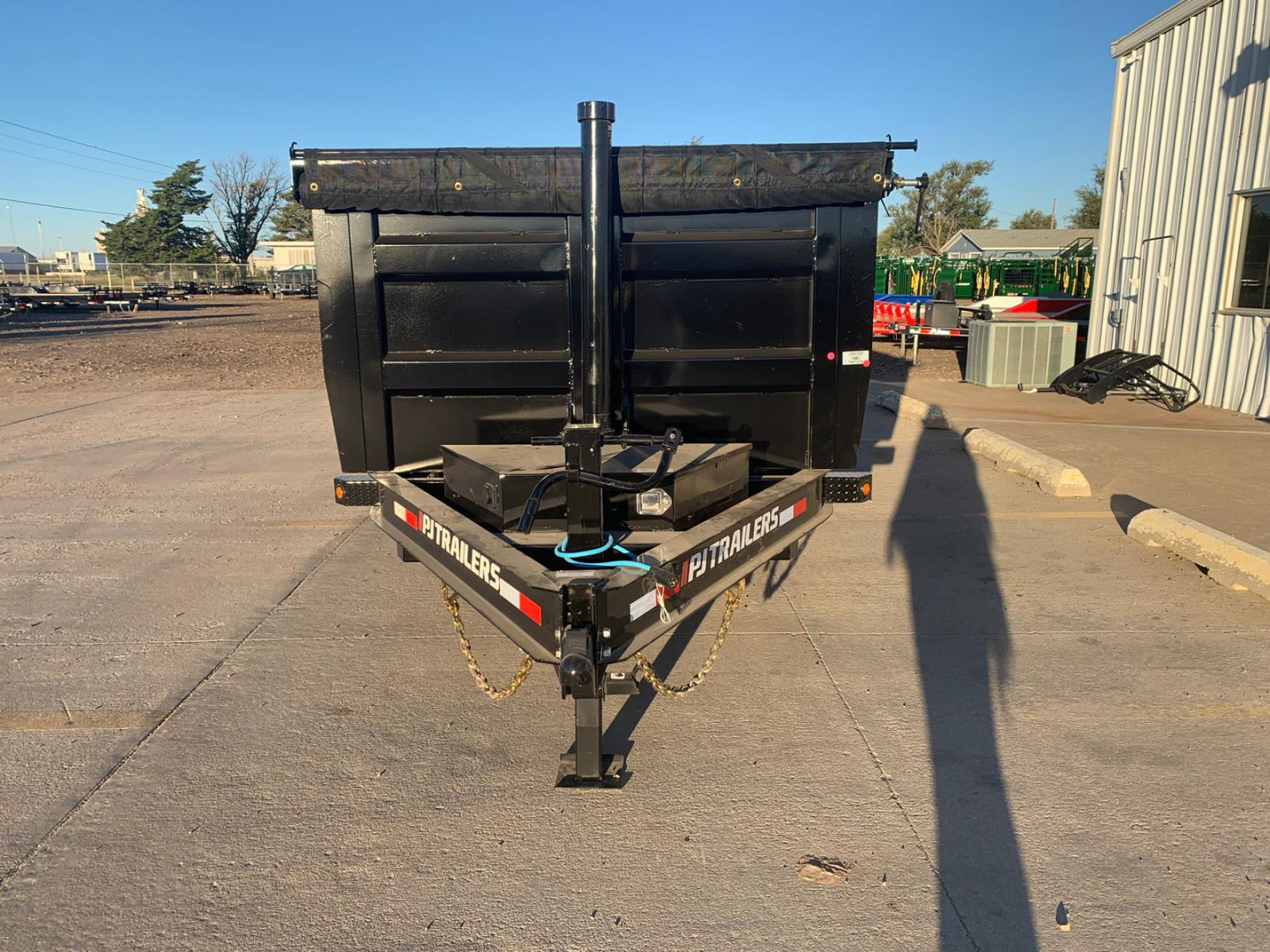 New 2026 PJ Trailers 83" x 16' DT Dump Trailer