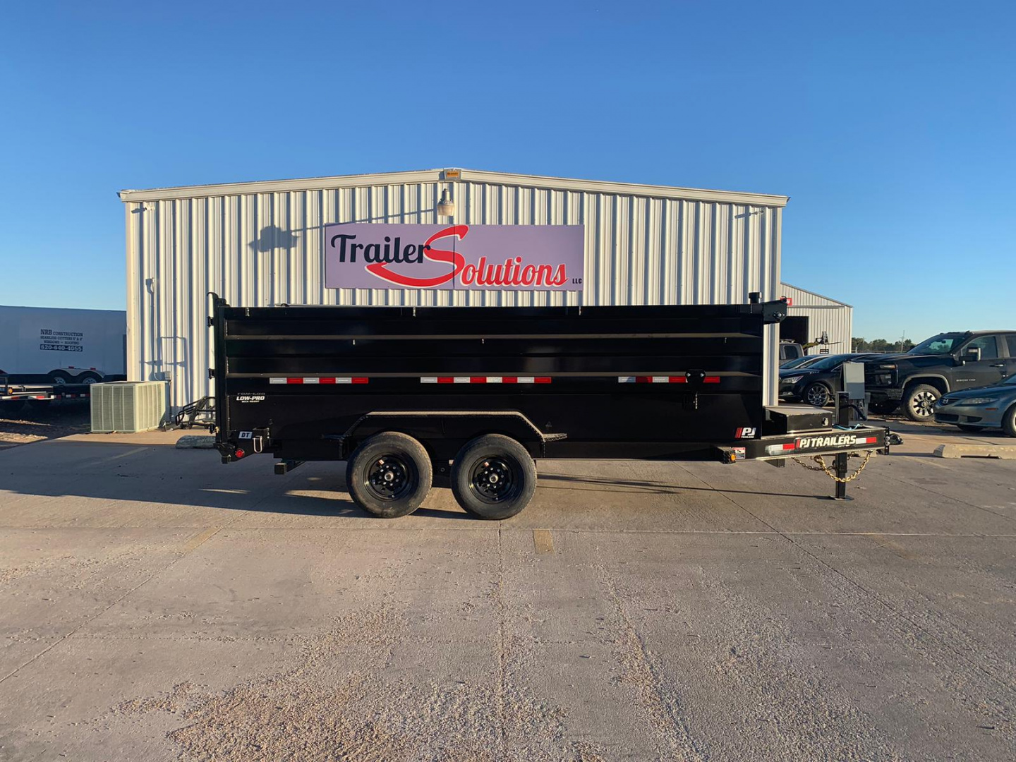 New 2026 PJ Trailers 83" x 16' DT Dump Trailer