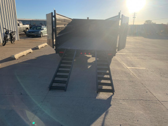 New 2026 PJ Trailers 83" x 16' DT Dump Trailer