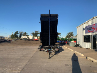 New 2026 PJ Trailers 83" x 16' DT Dump Trailer