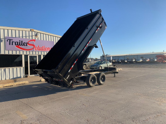 New 2026 PJ Trailers 83" x 16' DT Dump Trailer