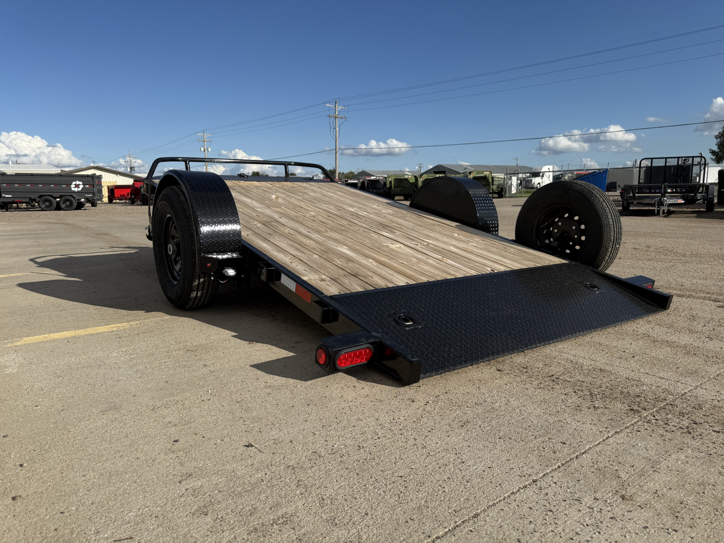 New 2026 PJ Trailers 13' x 83" Tilt Trailer 7000LB Axle