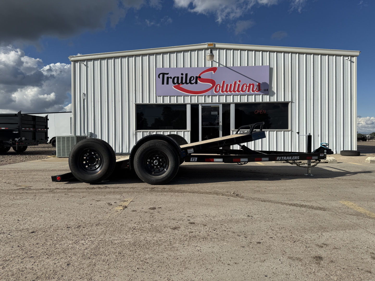 New 2026 PJ Trailers 13' x 83" Tilt Trailer 7000LB Axle
