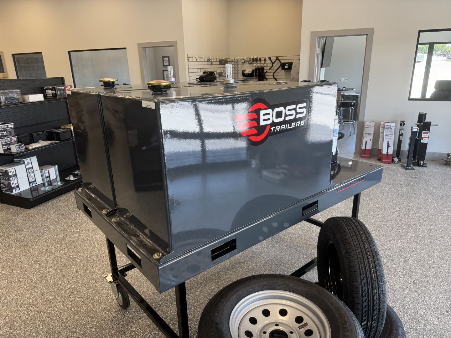 New 2026 Boss Fuel Tank Trailer | 74" x 47"