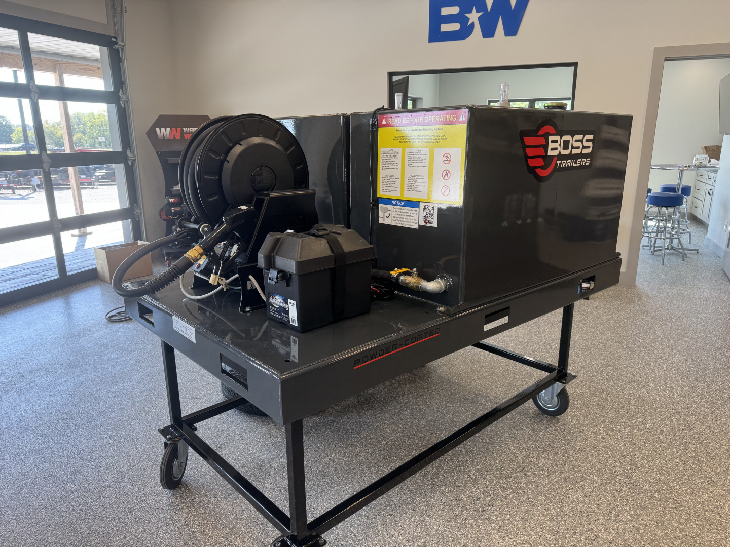 New 2026 Boss Fuel Tank Trailer | 74" x 47"